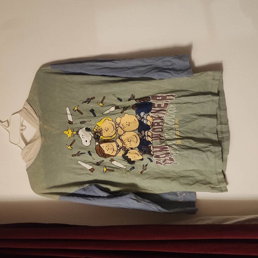 Peanuts Vintage Team Workwear Long Sleeve
